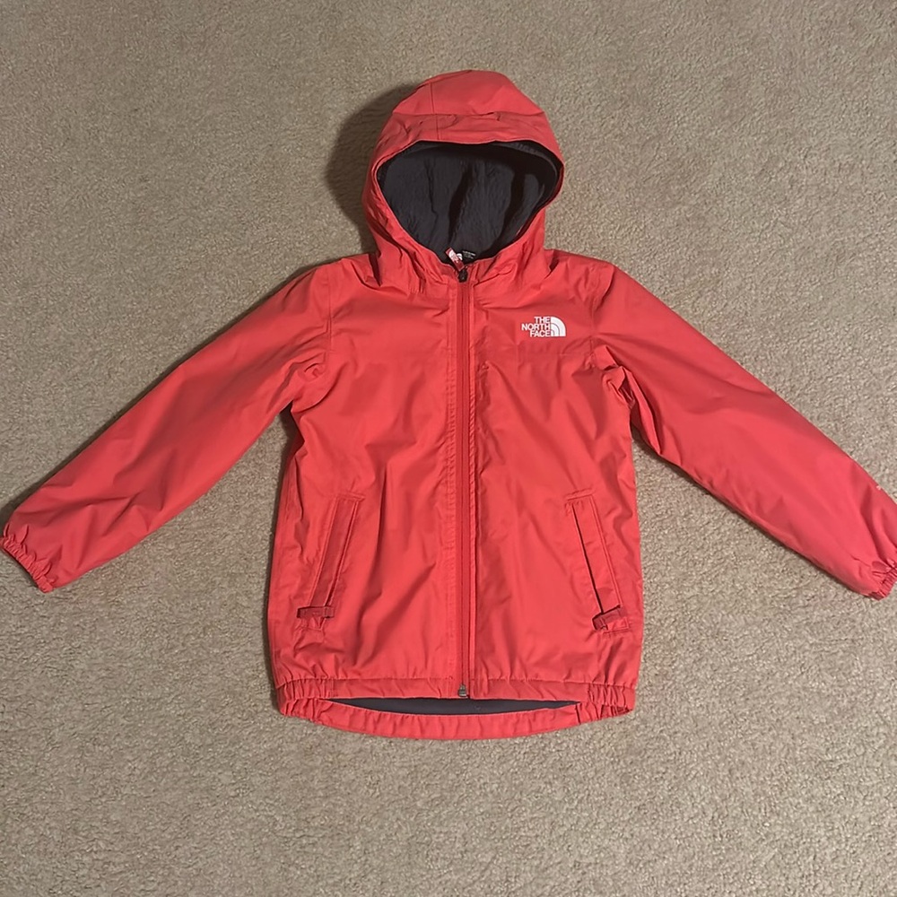 North face fleece lined jacket